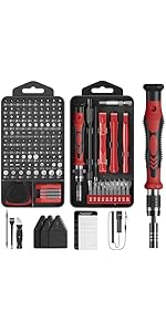 Amazon | MOVMAO 精密ドライバーセット 145 in 1 トルクス